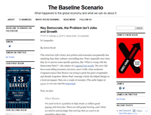 Tablet Screenshot of baselinescenario.com